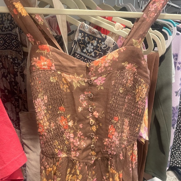 Spell & the Gypsy Collective Meadowland Linen Dress size XS EXCELLENT - Picture 7 of 15